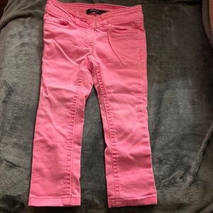 Pink baby jeans